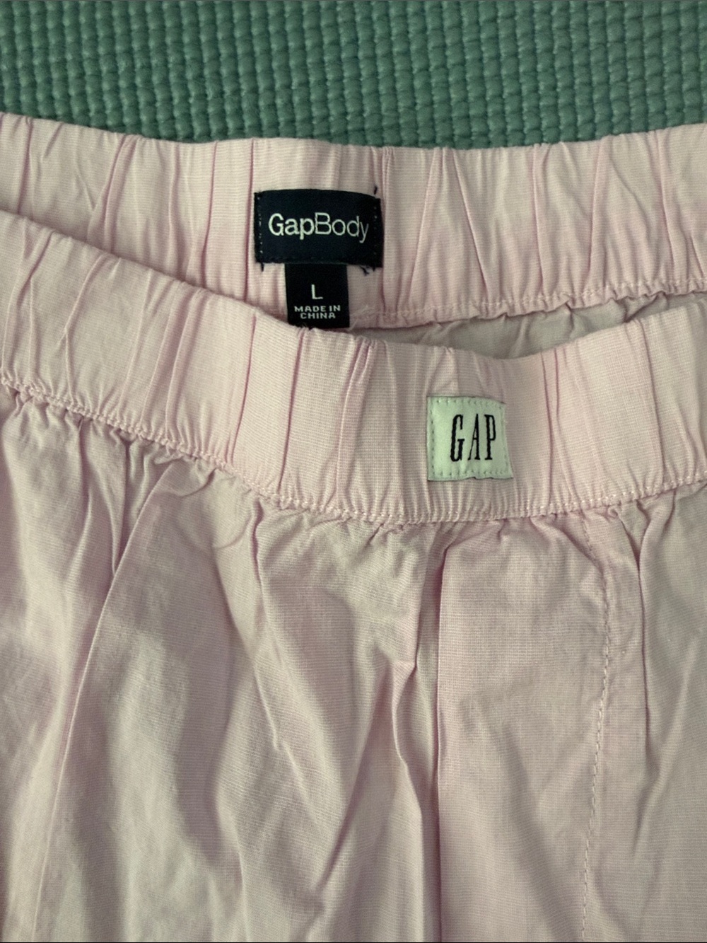 GapBody Light Pink Elastic Sleep Shorts